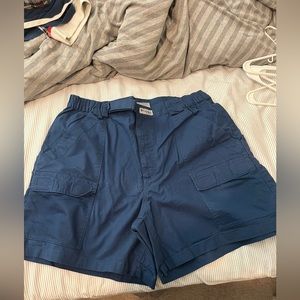 Columbia PFG Cargo Shorts - Blue - Size Large